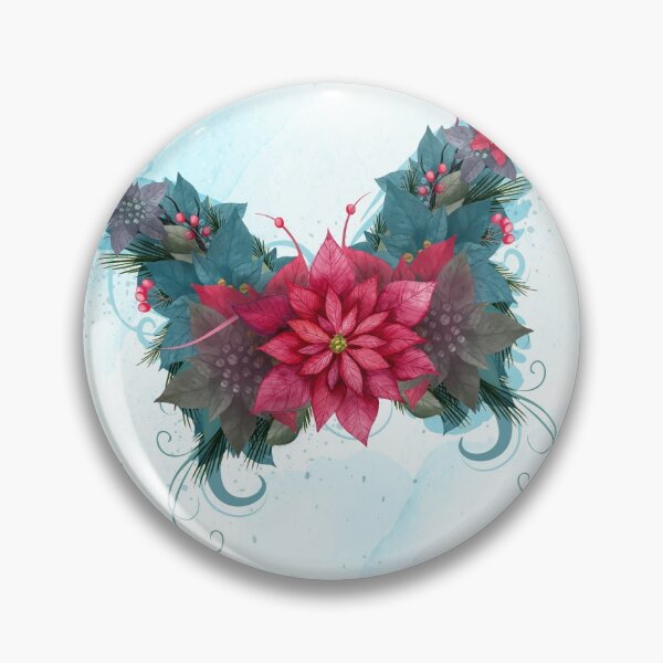 Item preview, Christmas Poinsettia Butterfly designed and sold by ShaireProd.