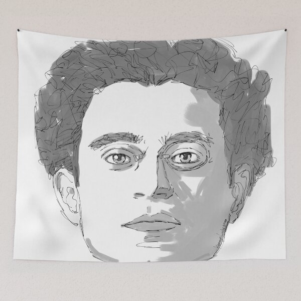 Item preview, Antonio Gramsci sketch designed and sold by KennyLucky.
