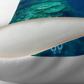 Alternate view of Bandjin Canyons Throw Pillow