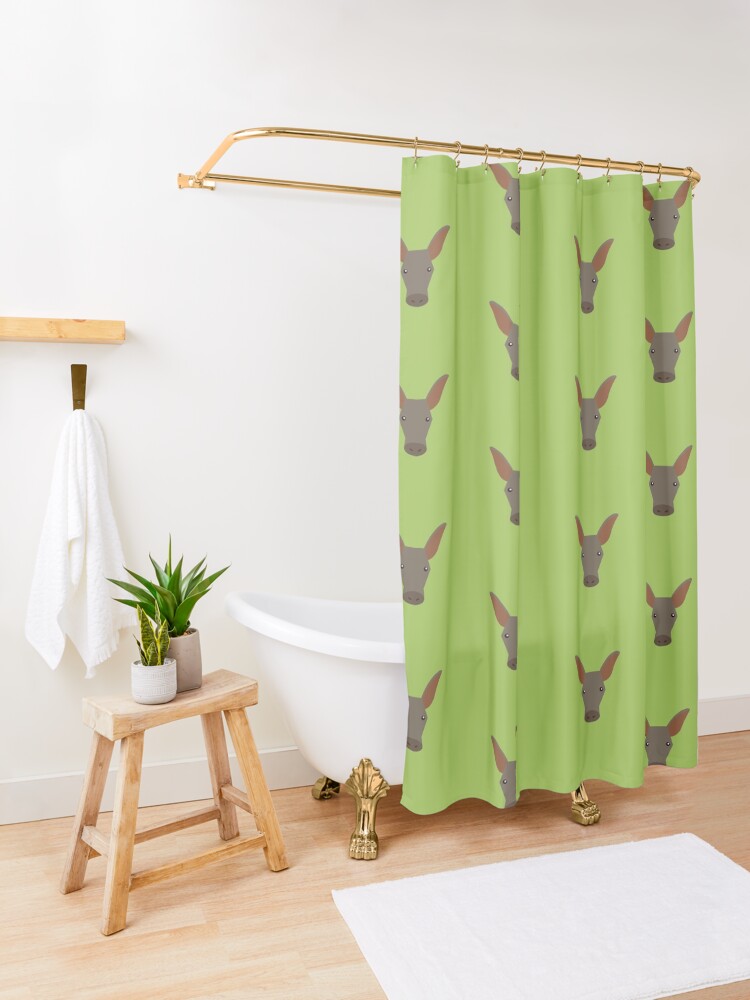 Alternate view of Aardvark Shower Curtain