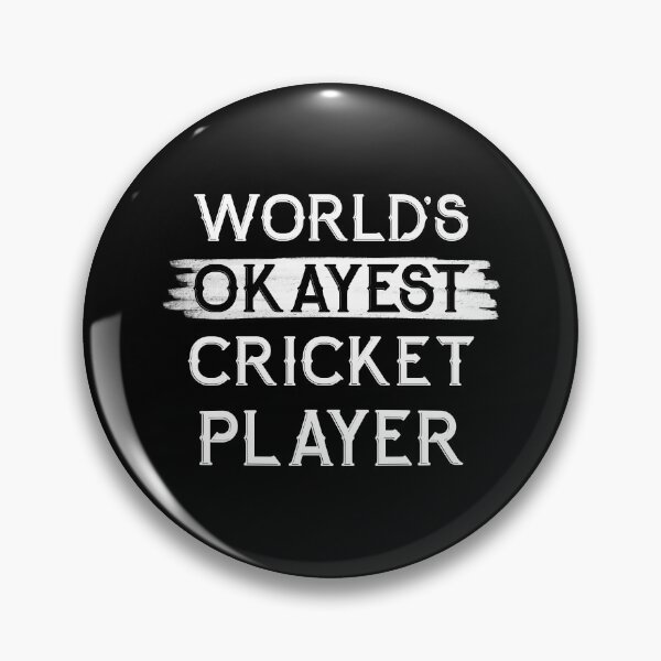 Item preview, World's Okayest Cricket Player designed and sold by NikStore.