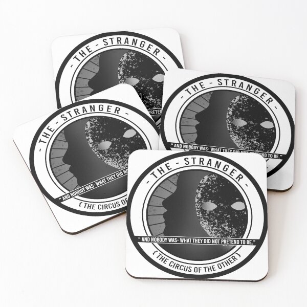Item preview, The Stranger - Badge designed and sold by Quinn Marie.