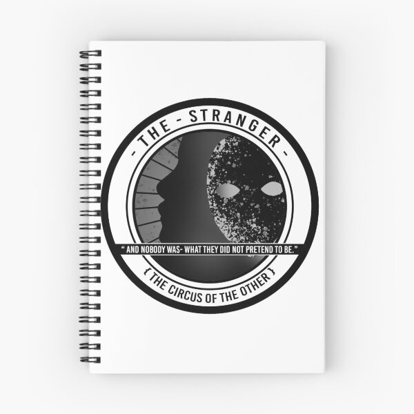 Item preview, The Stranger - Badge designed and sold by Quinn Marie.