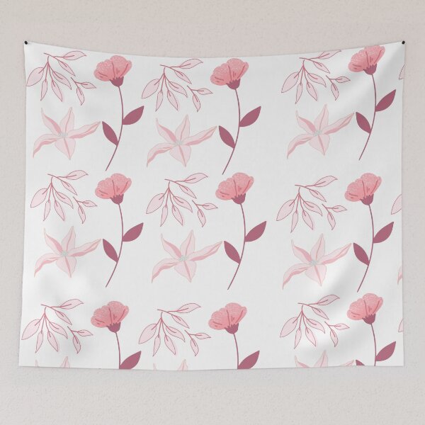Item preview, Cute Pink flower pattern designed and sold by lhianne.