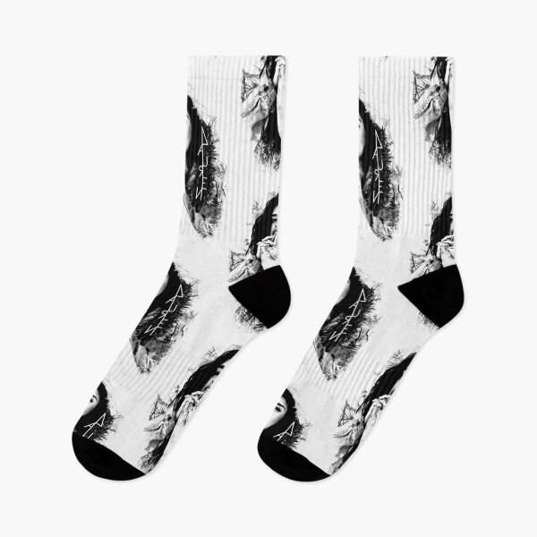 Item preview, Lauren Jauregui black and white logo designed and sold by applecannon23.