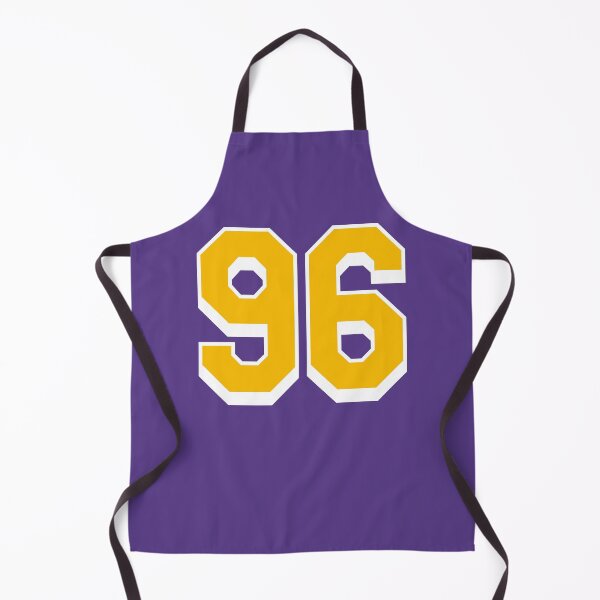 Item preview, 96 Yellow Number ninety-six Purple Basketball Jersey designed and sold by elhefe.