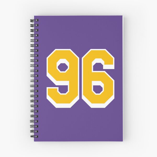 Item preview, 96 Yellow Number ninety-six Purple Basketball Jersey designed and sold by elhefe.