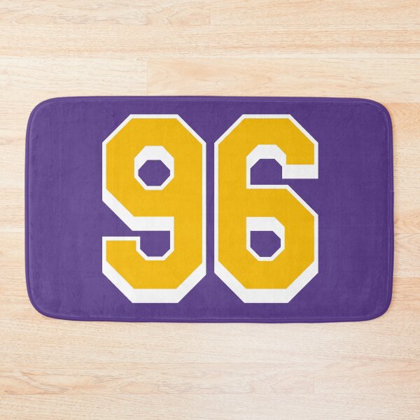 Item preview, 96 Yellow Number ninety-six Purple Basketball Jersey designed and sold by elhefe.