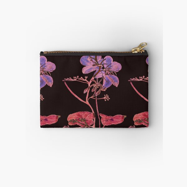 Item preview, Floral Blue Watercolor Print, Botanical design Blue pink flowers designed and sold by ZenArt-Fern.