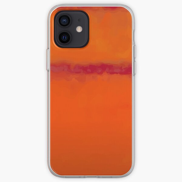 mark rothko naranja Funda blanda para iPhone