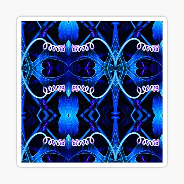 Indigo Mask - Macro Sticker