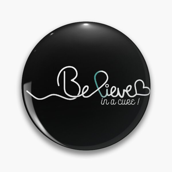 Item preview, Believe- Cervical Cancer Awareness Gifts for Women Cervical Cancer Support Ribbon designed and sold by Awarenessshop.