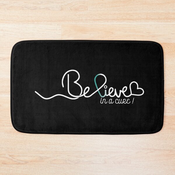 Item preview, Believe- Cervical Cancer Awareness Gifts for Women Cervical Cancer Support Ribbon designed and sold by Awarenessshop.