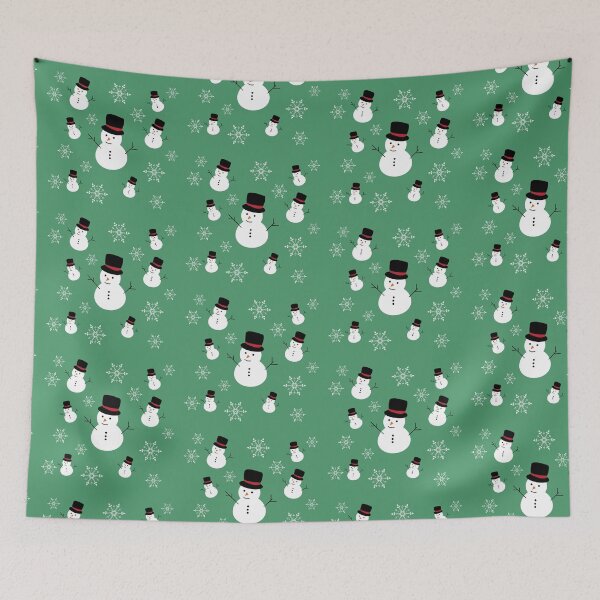 Item preview, Snowman In the snow designed and sold by RoyalTacoBelle.