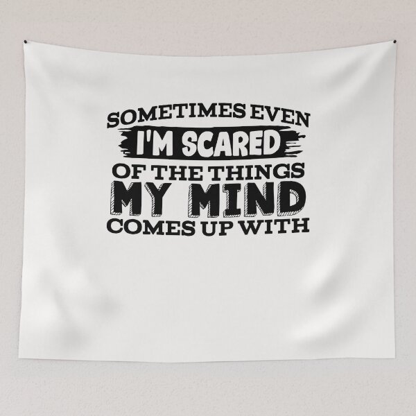 Item preview, Sometimes Even I'm Scared designed and sold by kirsticharles.
