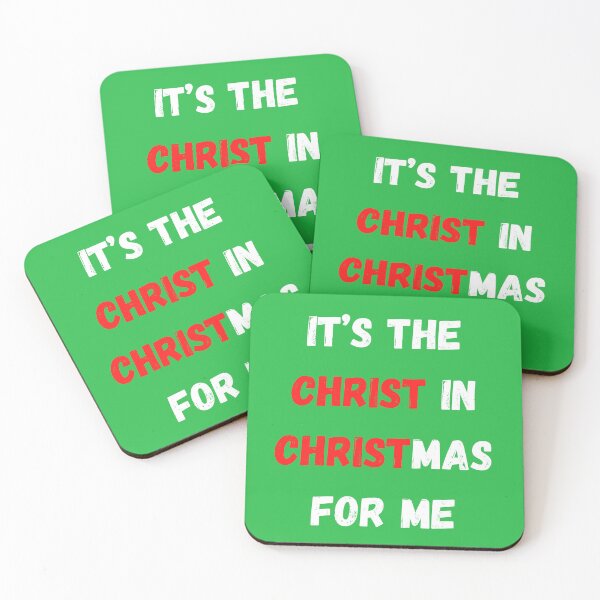Item preview, IT'S THE CHRIST IN CHRISTMAS FOR ME designed and sold by LiveAndGlow.