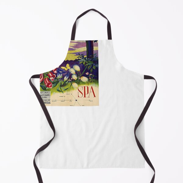 Item preview, retro iconic Spa designed and sold by CorasPosters.
