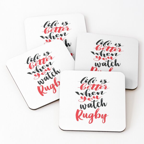 Item preview, Life Is Better When You Watch Rugby designed and sold by ProjectX23.