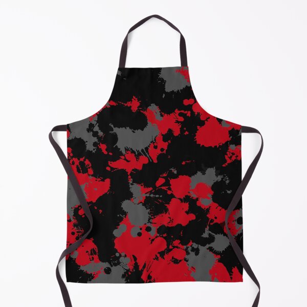 Item preview, Red Grey and Black Paint Splatter designed and sold by BigTexFunkadelic.