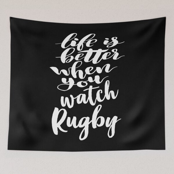 Item preview, Life Is Better When You Watch Rugby designed and sold by ProjectX23.