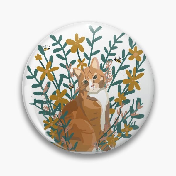 Item preview, Gato naranja designed and sold by MarthaLouise.