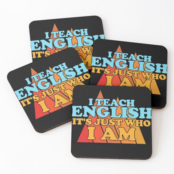 Item preview, I Teach English, Its Just Who I Am designed and sold by Chubuter.