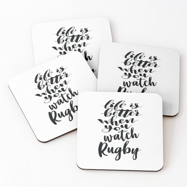 Item preview, Life Is Better When You Watch Rugby designed and sold by ProjectX23.