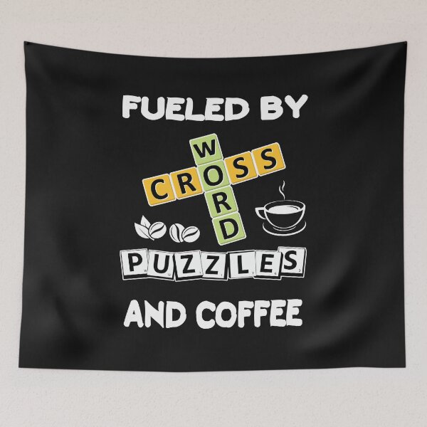 Item preview, Crossword puzzle and Coffee Design designed and sold by sunnym79.