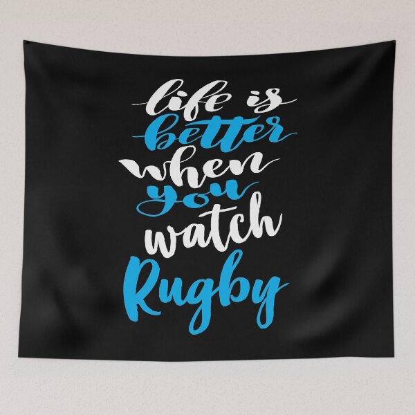 Item preview, Life Is Better When You Watch Rugby designed and sold by ProjectX23.