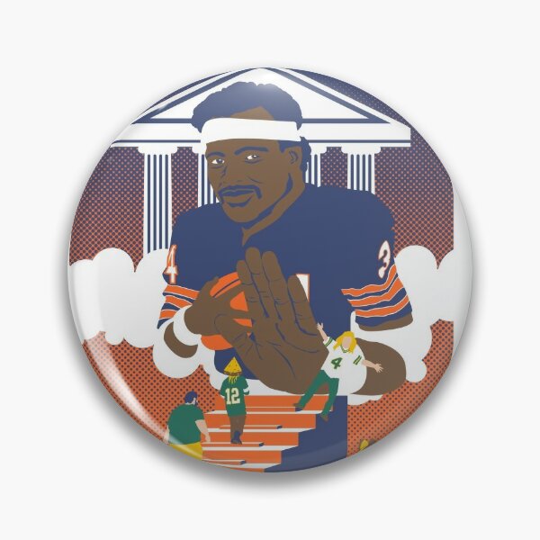 Walter Payton Jersey Pin for Sale by bsweat