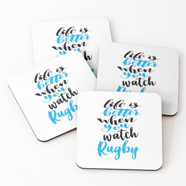 Item preview, Life Is Better When You Watch Rugby designed and sold by ProjectX23.