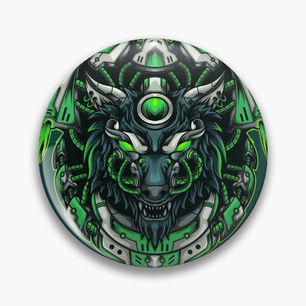 Item preview, Knighted Green Wolf designed and sold by CAsual-Fashion.