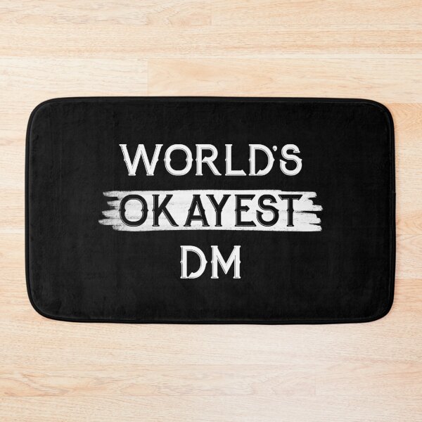 Item preview, Worlds Okayest DM designed and sold by NikStore.