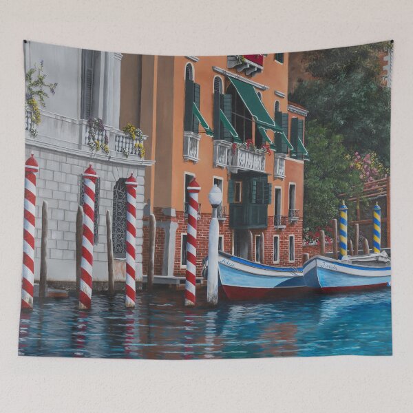 Item preview, The red posts, Venice designed and sold by Debra Dickson.