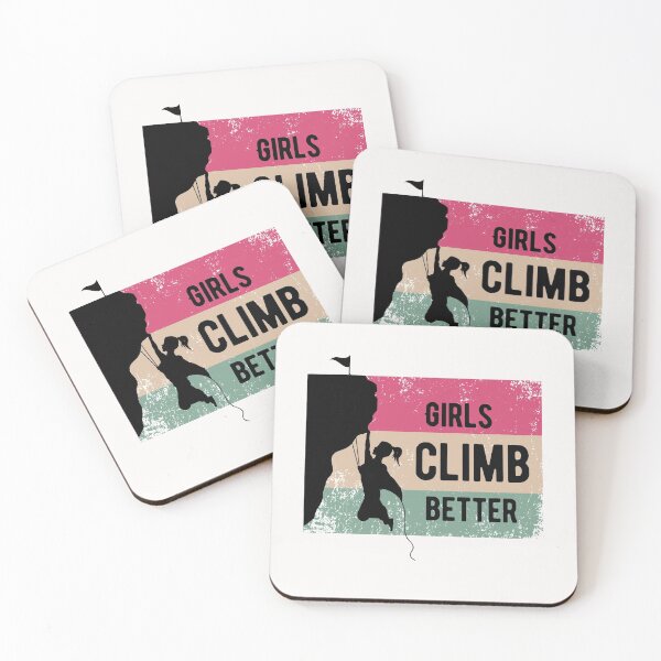 Item preview, Bouldering Climbing Climber Woman Gift Mountains designed and sold by teeseeds.