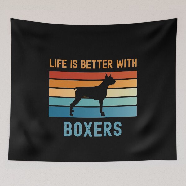 Item preview, Life is better with Boxers designed and sold by LushCatDesign.