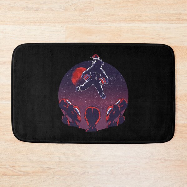 Item preview, Flying Alien Santa Claus Distributing Christmas Gifts designed and sold by Saad Akchich.
