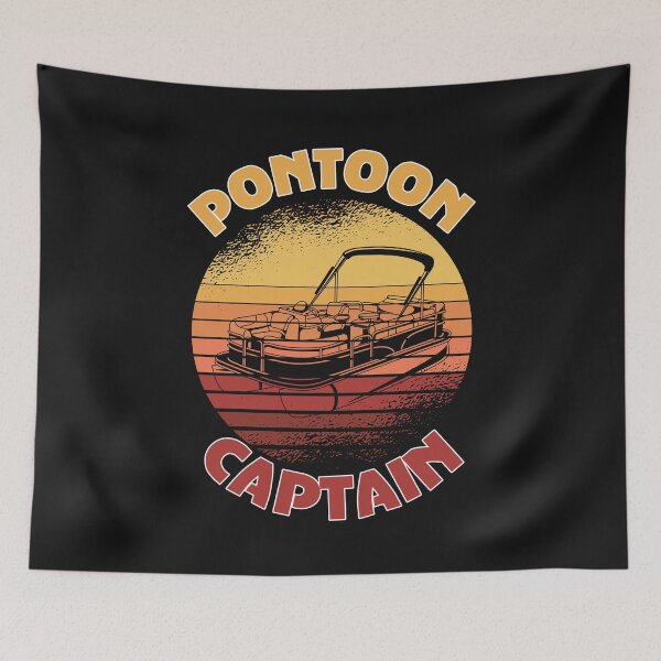 Item preview, Pontoon Captain - Funny Boating Captain designed and sold by sunnym79.