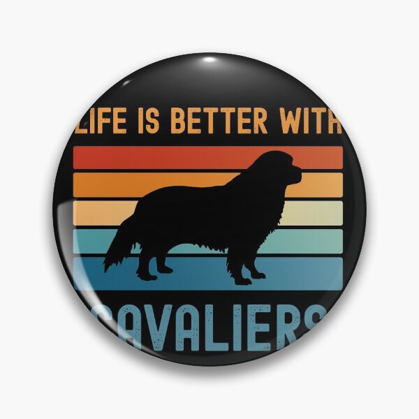 Item preview, Life is better with Cavaliers designed and sold by LushCatDesign.
