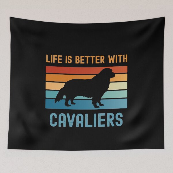 Item preview, Life is better with Cavaliers designed and sold by LushCatDesign.