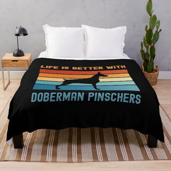 Item preview, Life is better with Doberman Pinschers designed and sold by LushCatDesign.