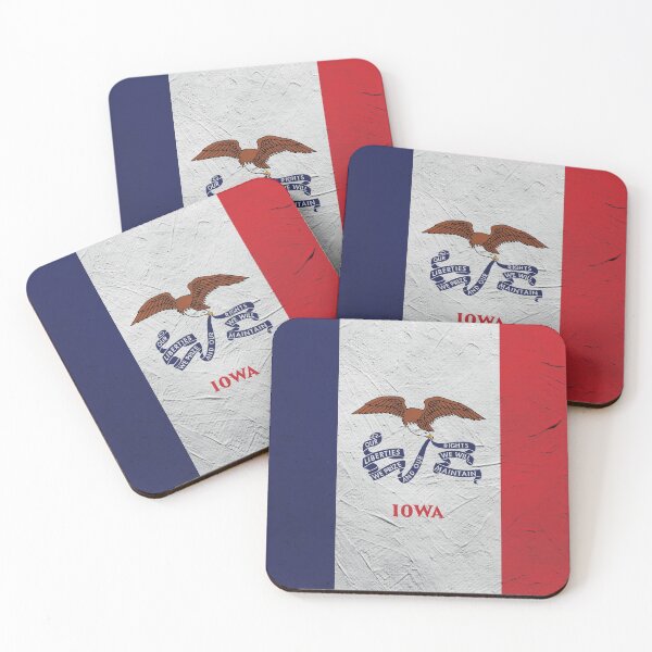 Item preview, Iowa Flag Wall  designed and sold by TRowanDesign.