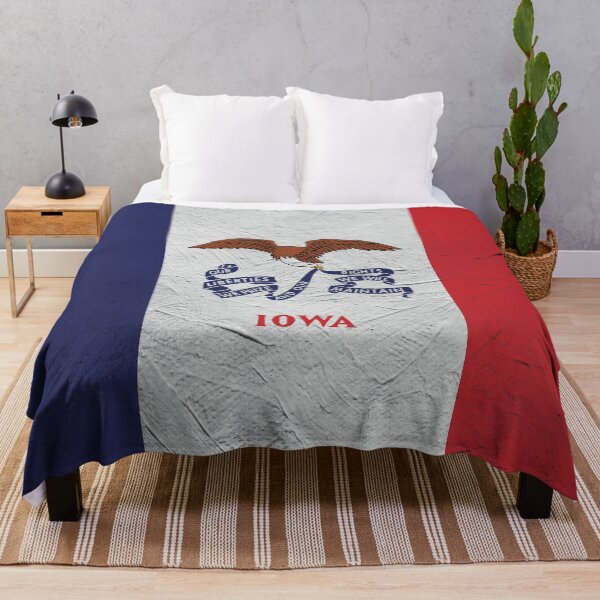 Item preview, Iowa Flag Wall  designed and sold by TRowanDesign.