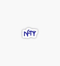 nfty logo Sticker