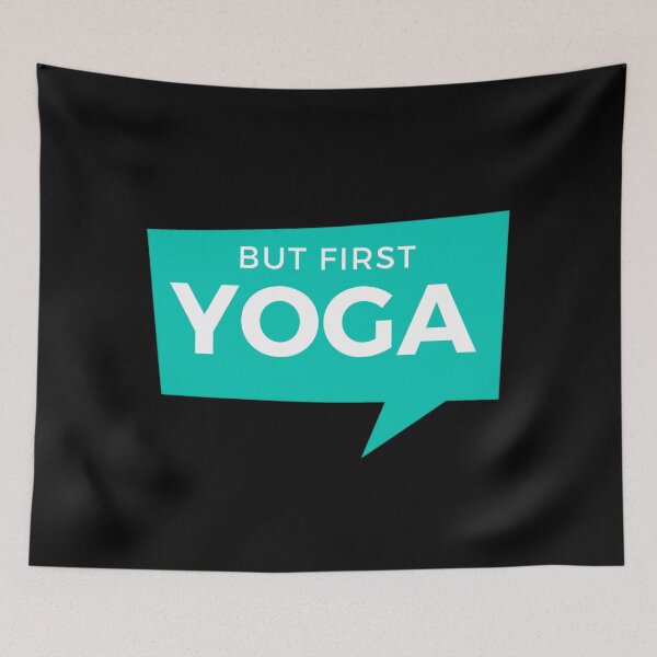 Item preview, But First Yoga!! designed and sold by Nxt-Lvl-Awesome.