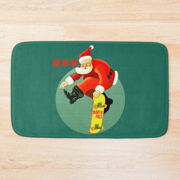Item preview, Christmas Skateboarding Santa designed and sold by Ztudio.