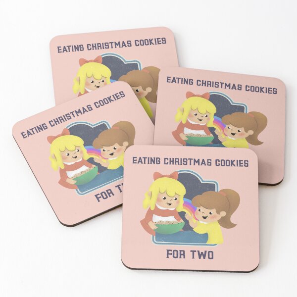 Item preview, Eating Christmas cookies for two designed and sold by TeesKeeper.