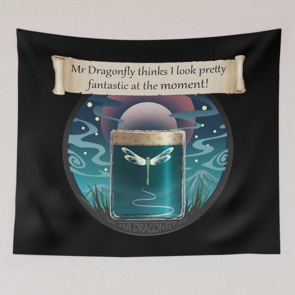Item preview, Mr Dragonfly Thinks I Look Pretty Fantastic At The Moment! designed and sold by smartbluecat.