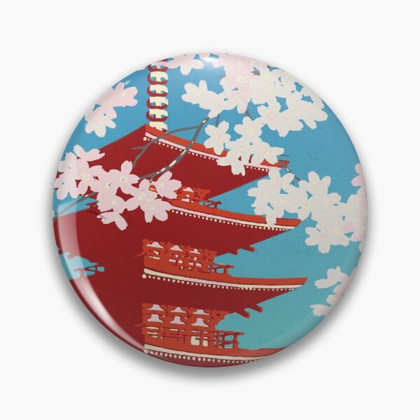 Item preview, Vintage Japan Tokyo Travel Poster - Asakusa Sensōji designed and sold by Kibatsu.