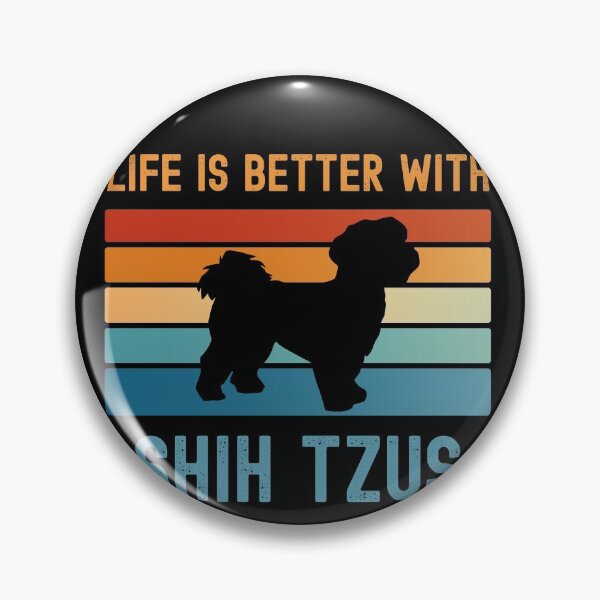 Item preview, Life is better with Shih Tzus designed and sold by LushCatDesign.